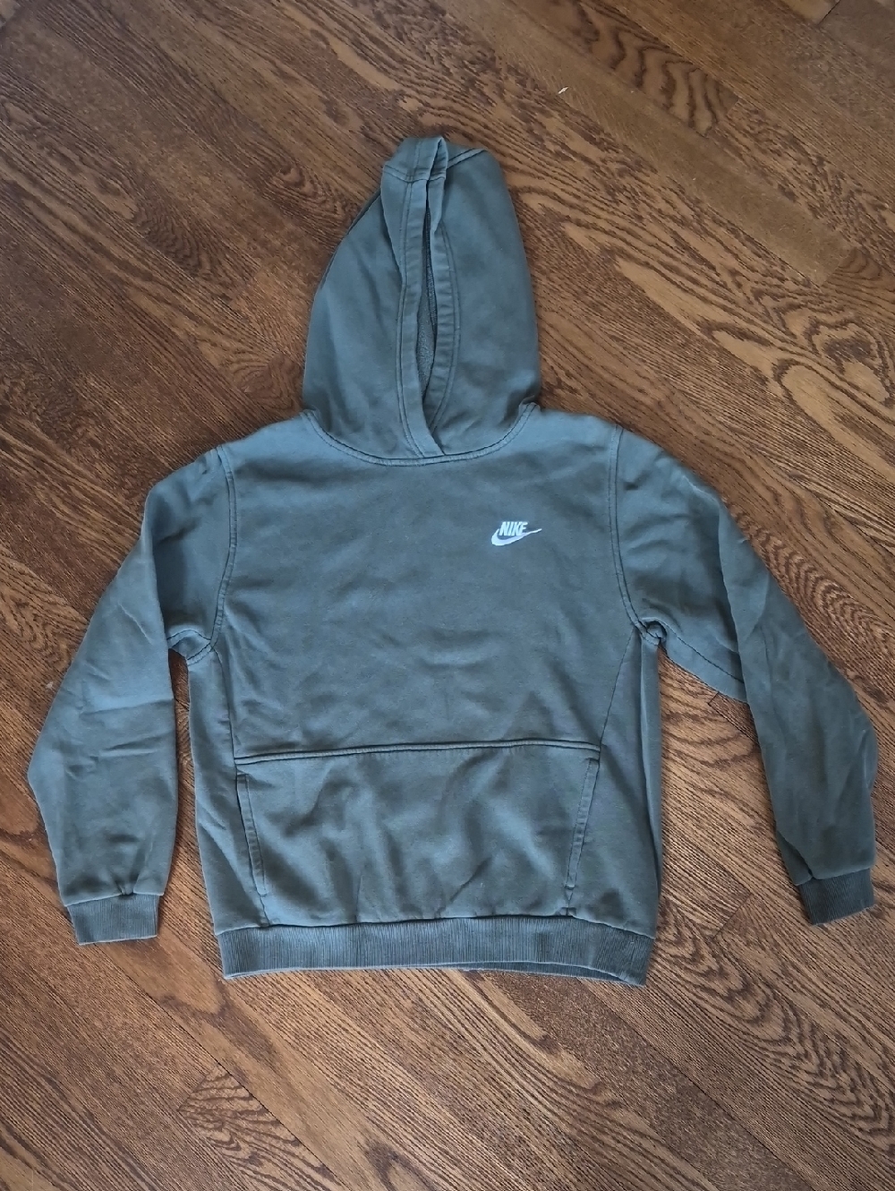 Nike Olive Green Hoodie, Size Youth XL